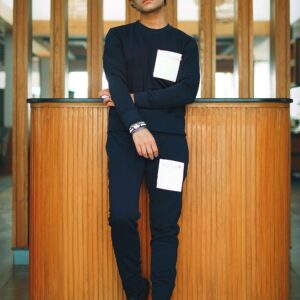 Sleek Navy Tracksuit – Premium Comfort with a Modern Look