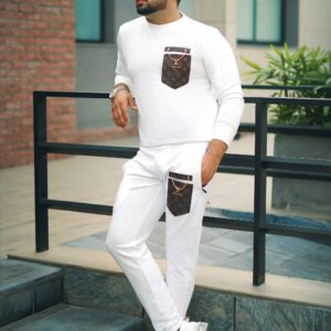 White Tracksuit - Effortless Elegance and Comfort